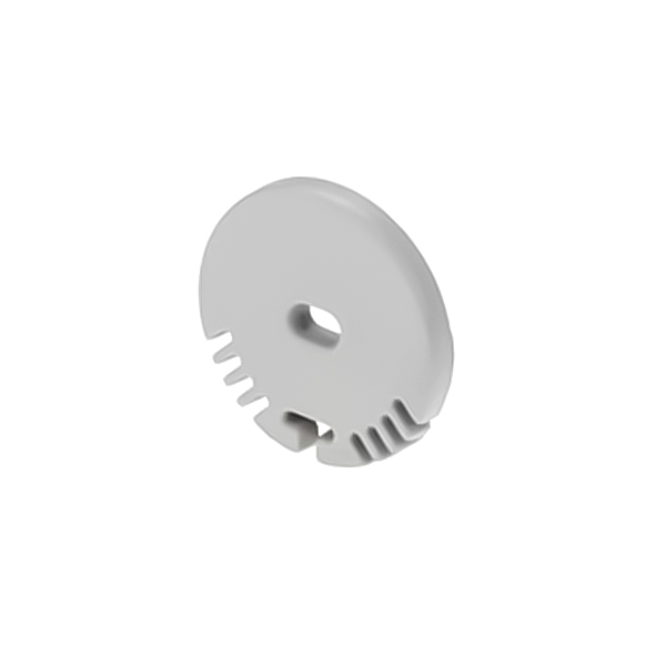 Заглушка PVC для ALU-ROUND с отверстием (Arlight, Пластик) Lednikoff