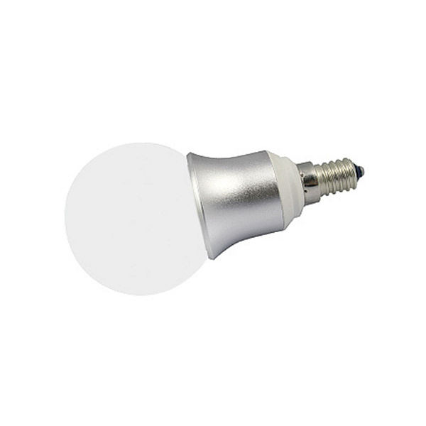 Светодиодная лампа E14 CR-DP-G60M 6W Day White (Arlight, ШАР) Lednikoff