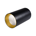 Светильник накладной SP-POLO-R85-1-15W Warm White 40deg (Black, Gold Ring) (Arlight, IP20 Металл, 3 года) Lednikoff
