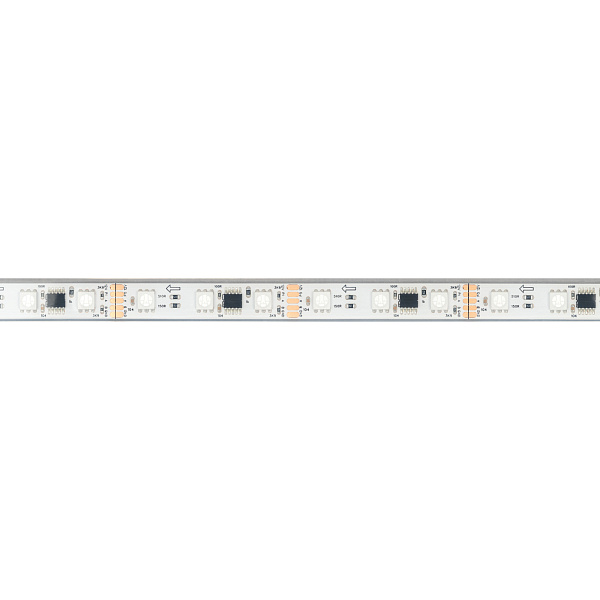 Светодиодная лента герметичная DMX-PFS-B60-12mm 12V RGB-PX3 (14 W/m, IP68, 5060, 5m) (Arlight, -) Lednikoff