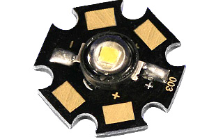 Мощный светодиод ARPL-Star-1W Yellow (YEA1E) (Arlight, STAR type) Lednikoff