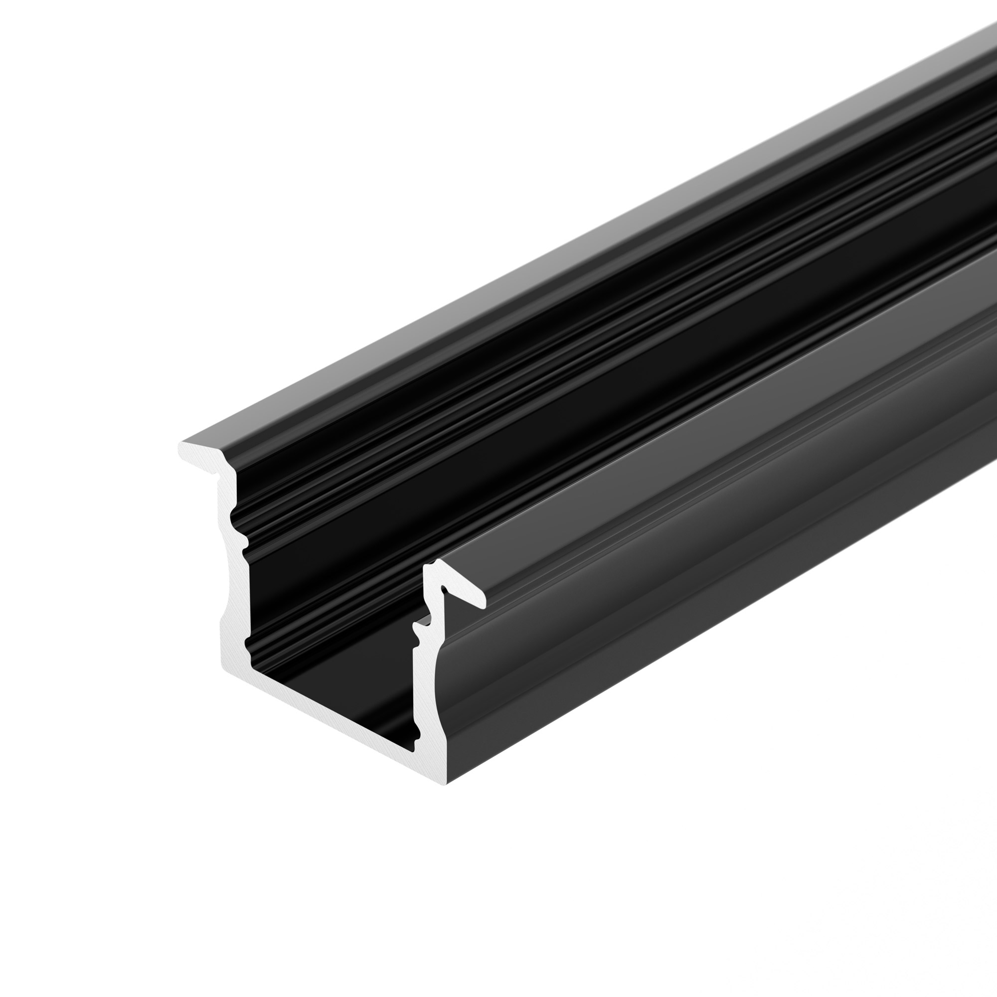 Профиль LINE-2315-F-2000 ANOD BLACK (Arlight, Алюминий) Lednikoff
