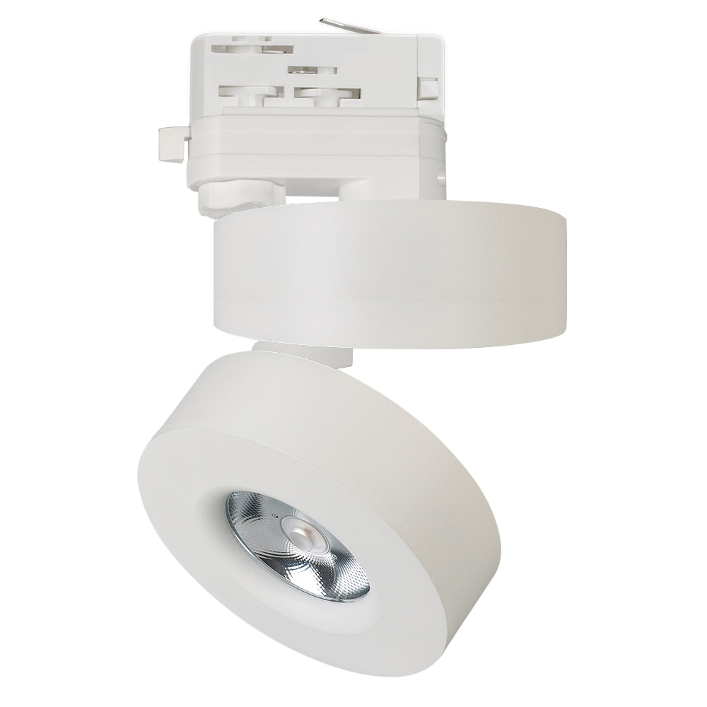 Светильник LGD-MONA-TRACK-4TR-R100-12W Warm3000 (WH, 24 deg) (arlight, Металл)