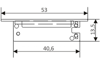 Заглушка SWALL (Правая, Левая) (Arlight, Пластик) Lednikoff