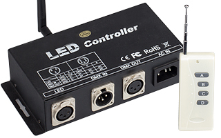 Контроллер LW-M1-DMX (220V, SD-карта, ПДУ-RF 4кн) (arlight, -)
