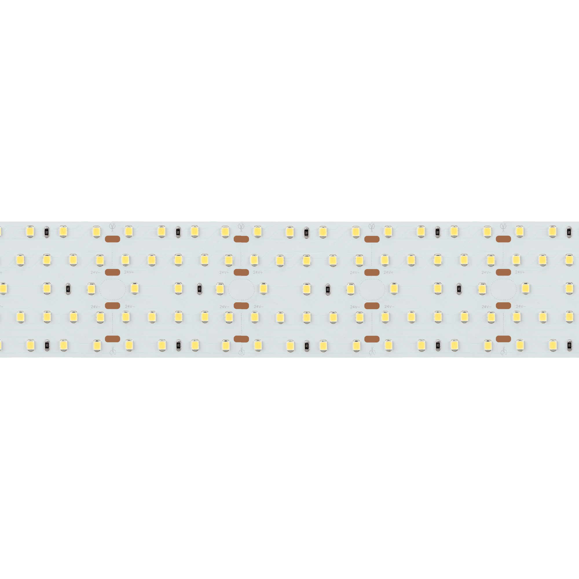 Светодиодная лента S2-2500 24V Warm 2700K 52mm (2835, 420 LED/m, LUX) (Arlight, 30 Вт/м, IP20) Lednikoff