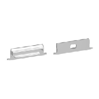 Заглушка SL-LINIA40-F-H9 SILVER (Arlight, Пластик) Lednikoff