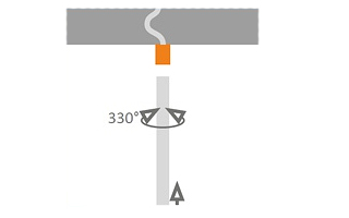 Держатель торцевой PEN EH1-1 (Arlight, Металл) Lednikoff
