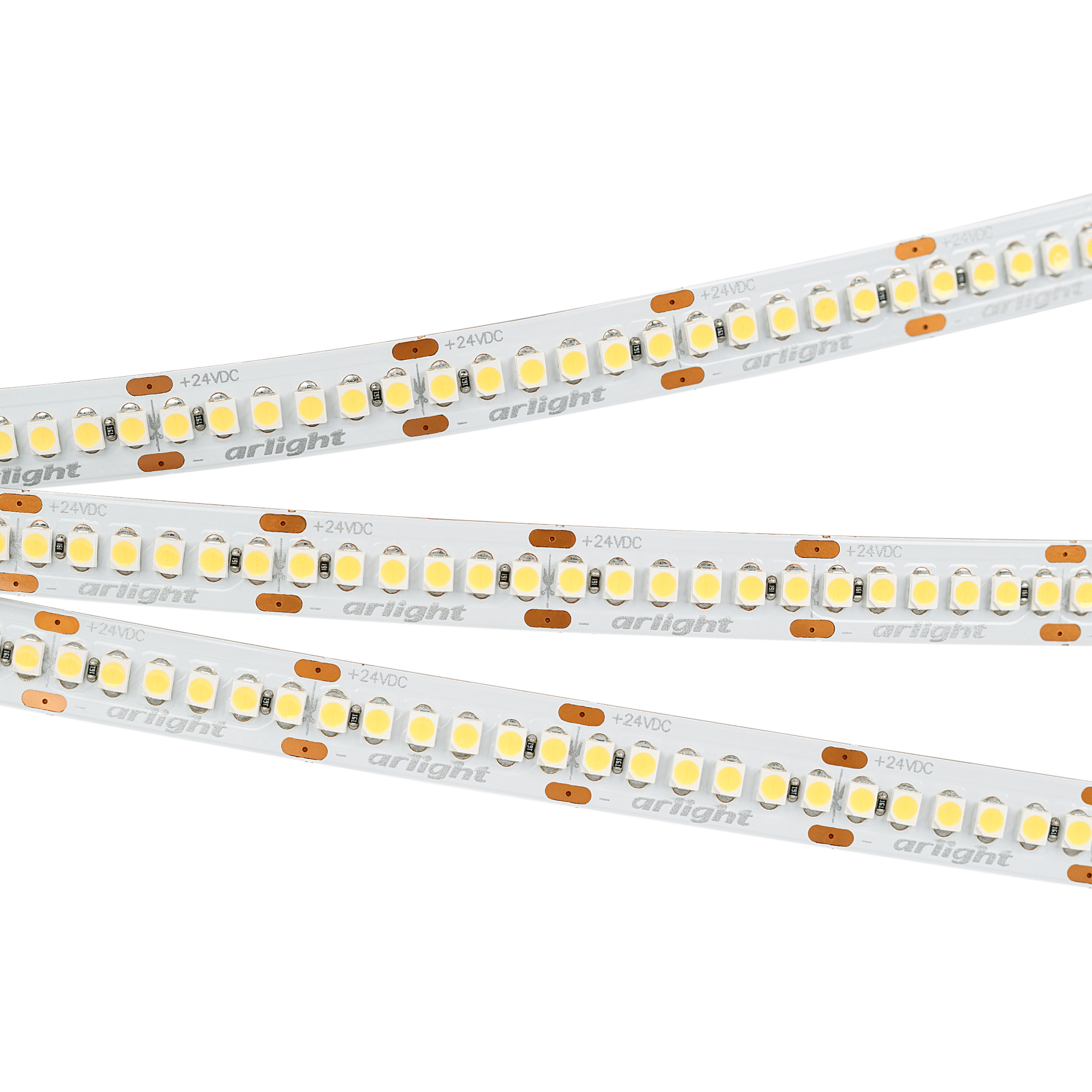 Светодиодная лента RT 6-3528-240 24V Warm2700 4х (1200 LED) (Arlight, 19.2 Вт/м, IP20) Lednikoff