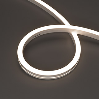 Светодиодная лента герметичная MOONLIGHT-SIDE-A140-12x17mm 24V Day4000 (9.6 W/m, IP67, 0,5m, wire x1) (Arlight, Образец)