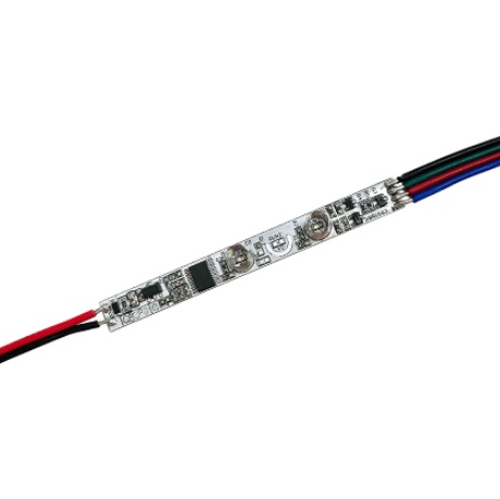 INTELLIGENT ARLIGHT Диммер SMART-PWM-103-12-RGB-IN (5-24V, 3x1.5A, 2-button, SENS) (IARL, IP20 Пластик, 5 лет) Lednikoff