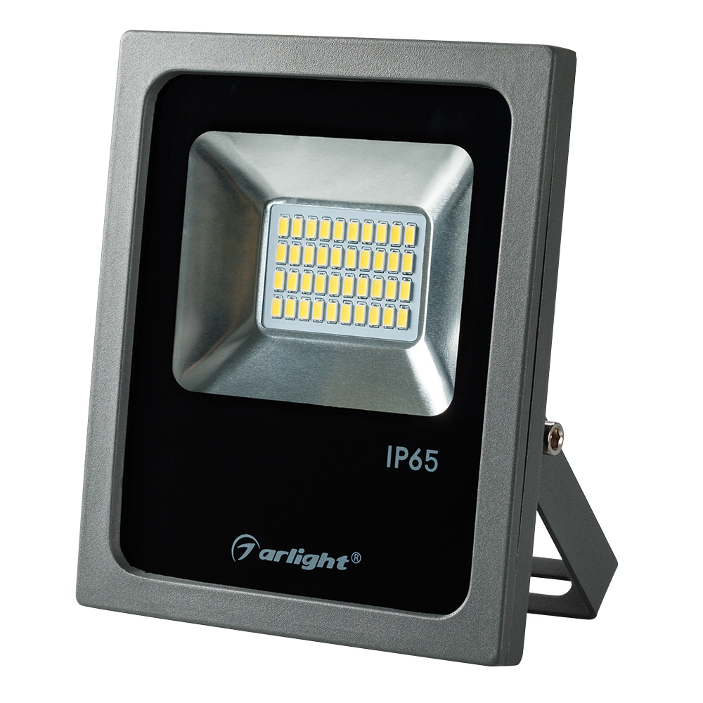 Светодиодный прожектор AR-FLG-FLAT-20W-220V Day (arlight, Закрытый)