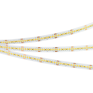 Светодиодная лента RT-A240-10mm 24V Warm2700 (22 W/m, IP20, 5m) (Arlight, высок.эфф.150 лм/Вт) Lednikoff