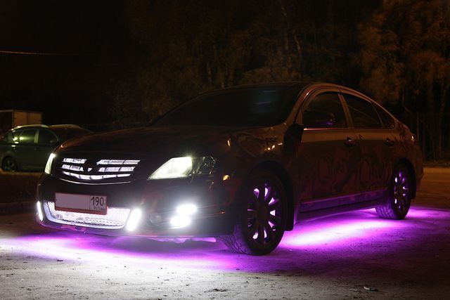Светодиодная подсветка автомобиля