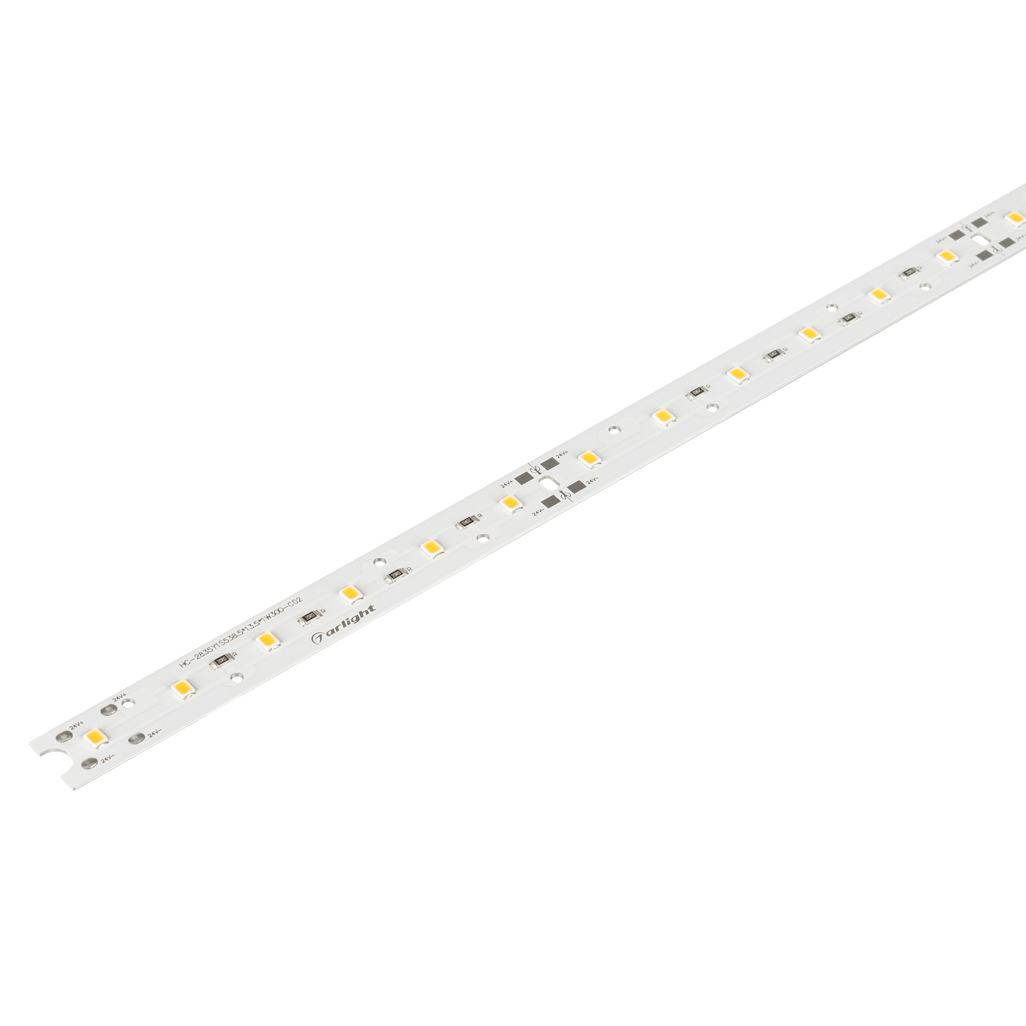 Линейка SL-LINE-540-A30-14mm 24V White6000 (11W, IP20, 540mm, no wires) (Arlight, CRI>90) Lednikoff