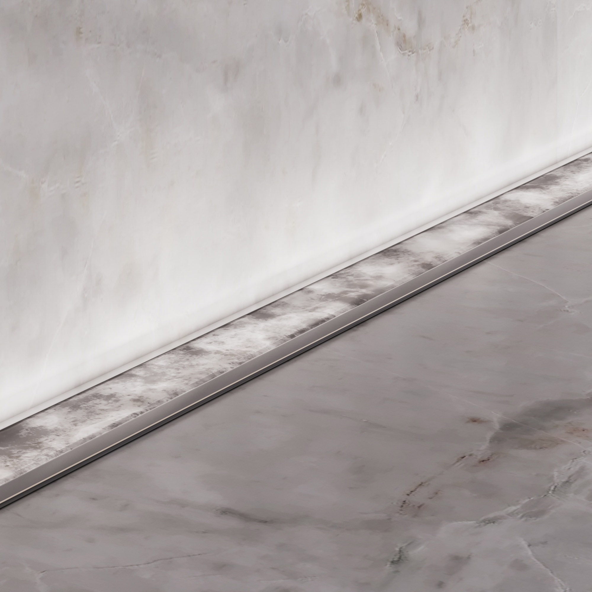 Экран LINE-2000 MARBLE GREY (Arlight, Пластик) Lednikoff