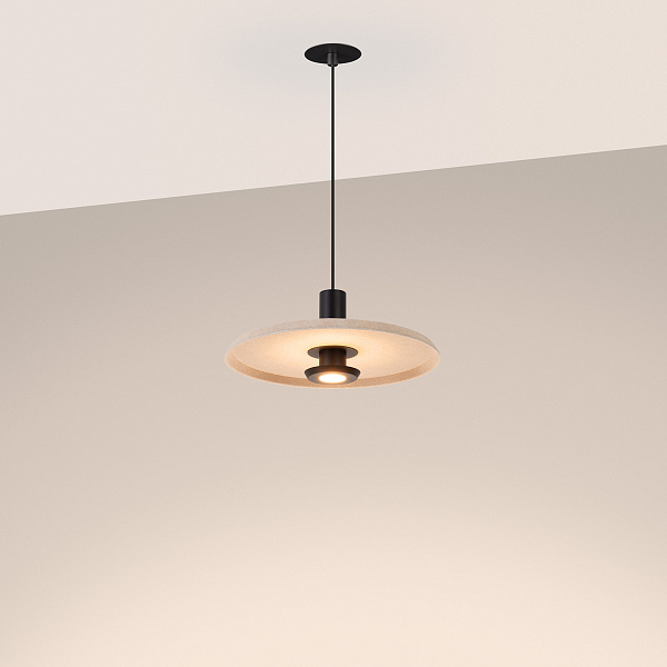 Светильник SP-KOTARO-R350-12W Warm3000 (BG-BG, 36 deg, 230V, TRIAC) (Arlight, IP20 Фетр, 3 года)