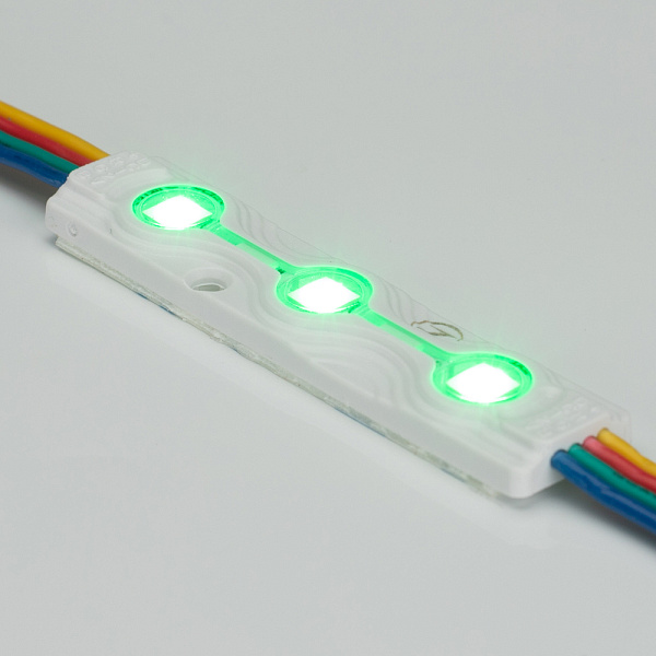 Модуль герметичный ARL-ORION-R07-12V RGB (5050, 3 LED) (Arlight, Закрытый) Lednikoff