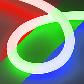Светодиодная лента герметичная MOONLIGHT-TOP-G280-D40mm 24V RGB 360deg (14.4 W/m, IP65, 5m, wire x1) (Arlight, Вывод прямой, 3 года)