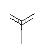 Кронштейн OXOR-SY4-3000x76-L1500 BLACK (Arlight, Сталь) Lednikoff