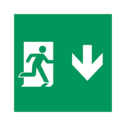 Пиктограмма EMGP-MARK-MA-DOWN (Человек, Вниз) (Arlight, Пластик)