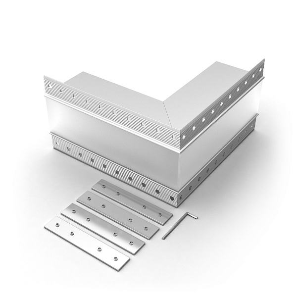 Угол SL-LINIA55-FANTOM внешний (Arlight, Металл) Lednikoff