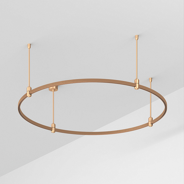 Основание ART-APRIORI-ROUND-ROD-400-R1200 (GD) (Arlight, IP20 Металл, 3 года)