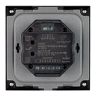Панель SMART-P8-RGB-G-IN Black (12-24V, 3x4A, Rotary, 2.4G) (Arlight, IP20 Пластик, 5 лет) Lednikoff