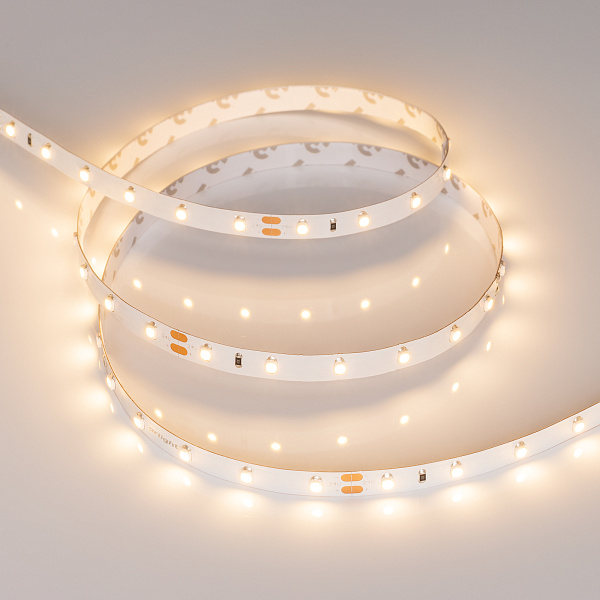 Светодиодная лента RT 2-5000 24V Warm2700 (3528, 300 LED, LUX) (Arlight, 4.8 Вт/м, IP20) Lednikoff
