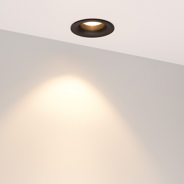 Светильник MS-FOGGY-BUILT-R86-10W Warm3000 (BK, 60 deg, 230V) (Arlight, IP54 Металл, 5 лет) Lednikoff