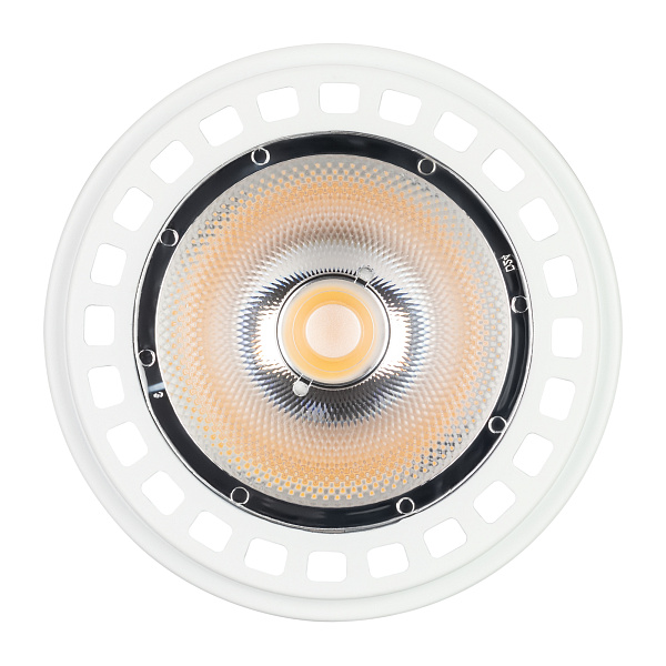 Лампа AR111-UNIT-GU10-15W-DIM Warm3000 (WH, 24 deg, 230V) (Arlight, Металл) Lednikoff
