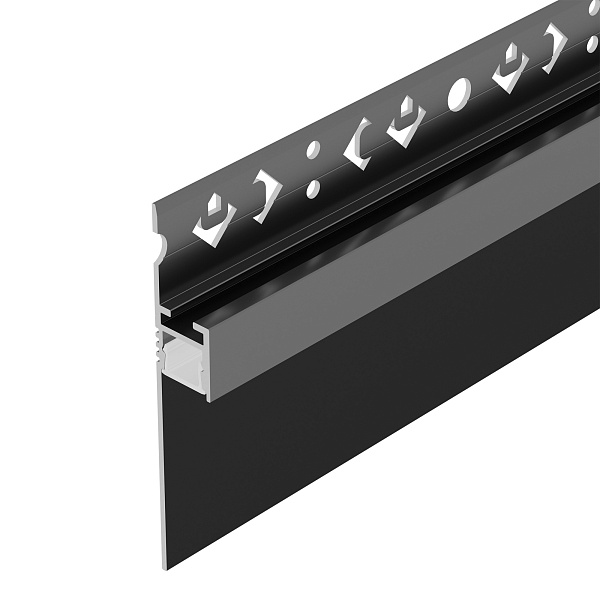 Профиль ARH-PLINTUS-50-FANTOM-3000 BLACK (Arlight, Алюминий) Lednikoff