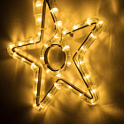 Фигура светодиодная ARD-STAR-M4-200x220-36LED Warm (230V, 2.5W) (Ardecoled, IP65) Lednikoff