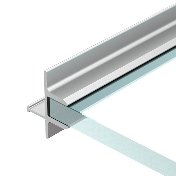 Профиль TOP-GLASS8-2D-2000 (Arlight, Алюминий) Lednikoff