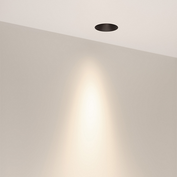 Светильник безрамочный DL-INTRAL-R63-8W Day4000 (Черный RAL9005, 15 deg, 230V) (Arlight, IP20 Металл, 5 лет) Lednikoff
