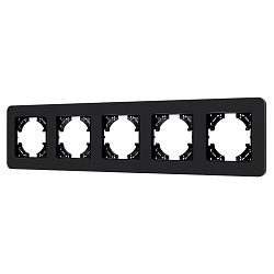 Рамка стеклянная FRM-OMALI-SFGS-5-BK (Arlight, -)