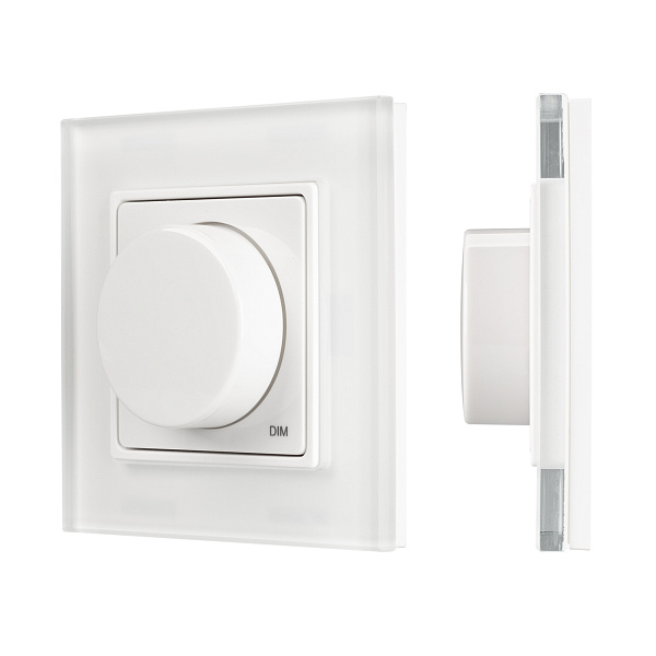 Панель SMART-P10-DIM-G-SUF (3V, Rotary, 2.4G) (Arlight, IP20 Пластик, 5 лет) Lednikoff