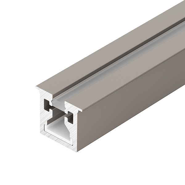 Профиль с экраном SL-MINI-3-H10-F12-2000 CHAMPAGNE GOLD (Arlight, Алюминий+пластик) Lednikoff