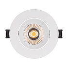 Светильник MS-ATOLL-BUILT-TURN-R94-10W Warm3000 (WH, 36 deg, 230V) (Arlight, IP54 Металл, 5 лет) Lednikoff