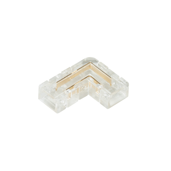 Коннектор угловой FIX-MONO-5mm-2pin-STS (Arlight, Прозрачный) Lednikoff
