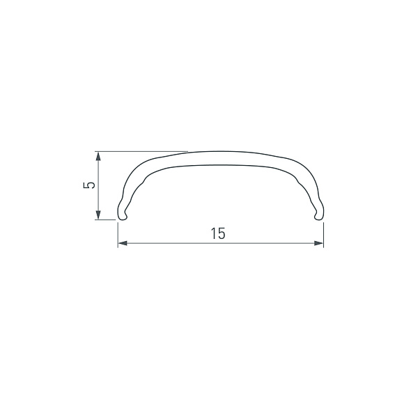 Экран ARH-BENT-W18-2000 Opal (Arlight, Пластик) Lednikoff