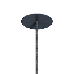 Вывод провода питания для гипсокартонного потолка SPX-CAP-FDW-R64-C6.5 (RAL7024) (Arlight, Металл)