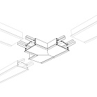 Угол S2-LINIA94-F-T90 тройной (Arlight, Металл) Lednikoff