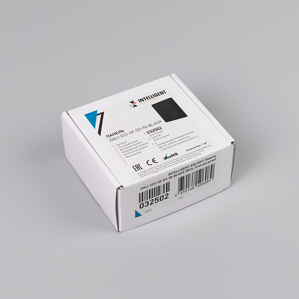 INTELLIGENT ARLIGHT Панель DALI-223-4K-D2-IN-BLACK (BUS, Free purpose) (IARL, -) Lednikoff