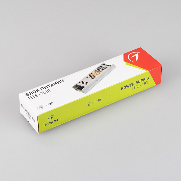 Блок питания HTS-150L-24 (24V, 6.25A, 150W) (Arlight, IP20 Сетка, 3 года) Lednikoff