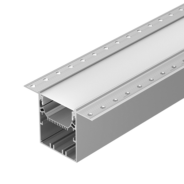 Профиль SL-LINIA55-FANTOM-2000 ANOD (Arlight, Алюминий) Lednikoff