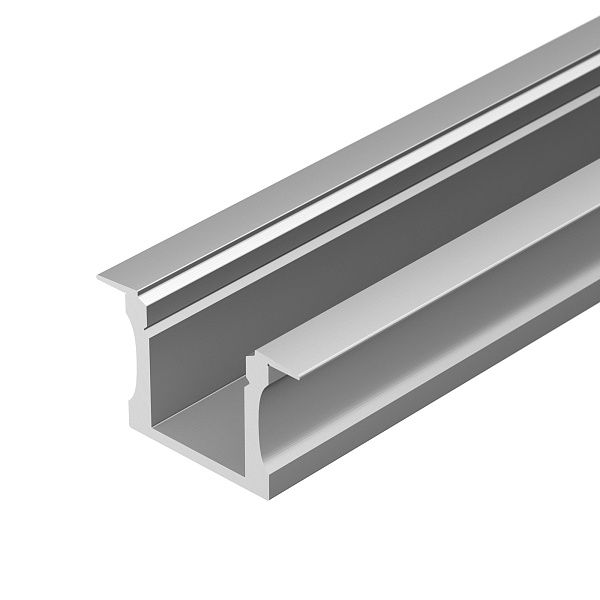 Профиль с экраном ALU-SLIM-H15-F-2000 ANOD+FROST (Arlight, Алюминий) Lednikoff