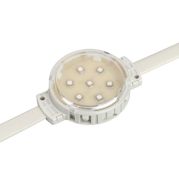 Модуль управляемый SPI-F7-D50 24V RGB-RAM-Auto (1.25W, IP68, 120 deg) (Arlight, Пластик, 3 года) Lednikoff