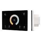 Панель Sens SMART-P81-MIX Black (230V, 4 зоны, 2.4G) (Arlight, IP20 Пластик, 5 лет) Lednikoff