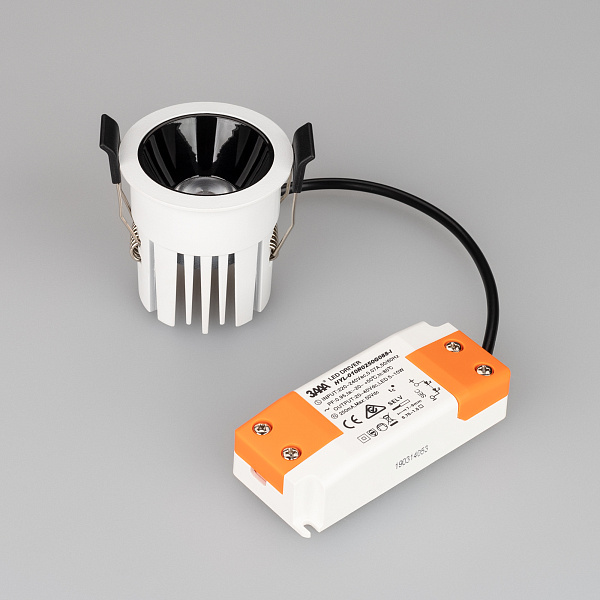 Светильник MS-ATLAS-BUILT-R58-10W Day4000 (WH-WH, 35 deg, 230V) (Arlight, IP20 Металл, 5 лет) Lednikoff